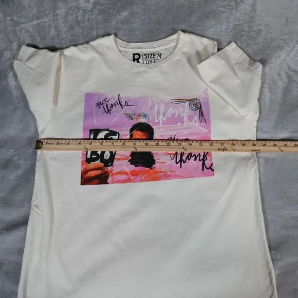 Roots Of Fight David Le Batard Art T Shirt Mens Medium Made In USA White NEW - Picture 7 of 8